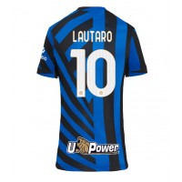 Zenski Nogometni Dres Inter Milan Lautaro Martinez #10 Domaci 2024-25 Kratak Rukav